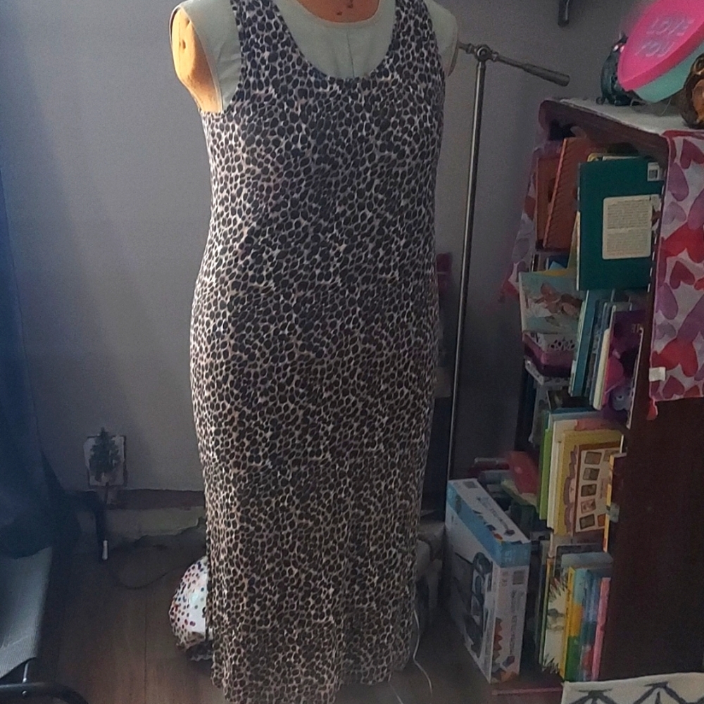 NWT J. Crew leopard print dress
